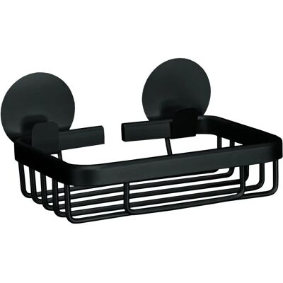 KLEINE WOLKE Rocco Black Aluminium Soap Holder - Soap Holder KLEINE WOLKE Rocco Black Aluminium Soap Holder - Soap Holder