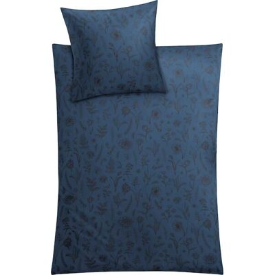 Kleine Wolke Lisse Dunkelblau Mako-Satin Bettwäsche Kleine Wolke Lisse Dunkelblau Mako-Satin Bettwäsche