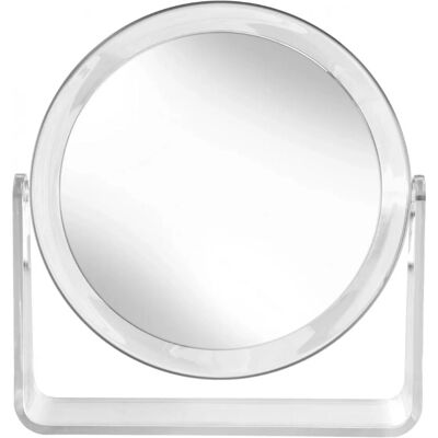 Kleine Wolke Clear Mirror Makeup Spejl - Rund, Fritstående, Gennemsigtig Kleine Wolke Clear Mirror Makeup Spejl - Rund, Fritstående, Gennemsigtig
