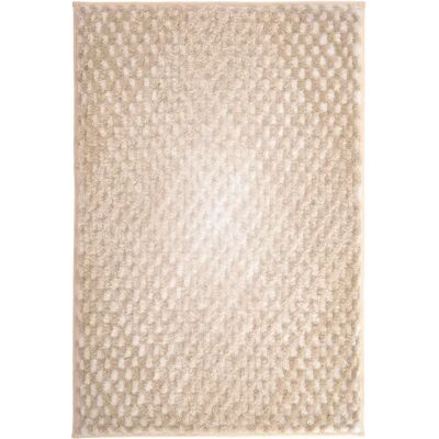 KLEINE WOLKE Cory Bath Mat - Rectangular, 60x60 cm, Pink - Bath Mat KLEINE WOLKE Cory Bath Mat - Rectangular, 60x60 cm, Pink - Bath Mat