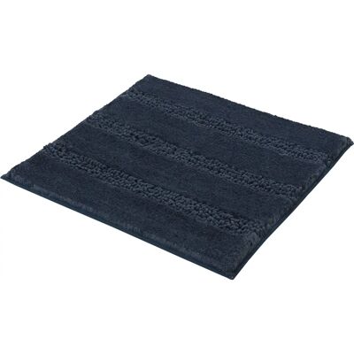 KLEINE WOLKE Monrovia Navy Microfiber Bath Mat - Bath Mat KLEINE WOLKE Monrovia Navy Microfiber Bath Mat - Bath Mat