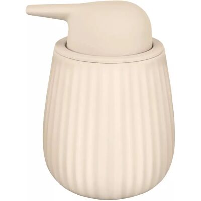 Kleine Wolke Groove Soap Dispenser - Modern rounded design, Hygienic, 0.48L, Beige Kleine Wolke Groove Soap Dispenser - Modern rounded design, Hygienic, 0.48L, Beige