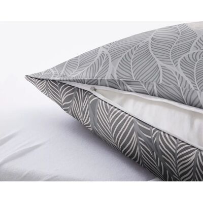 KLEINE WOLKE Jamiro grau Mako-Satin Bettwäsche - Bettwäsche KLEINE WOLKE Jamiro grau Mako-Satin Bettwäsche - Bettwäsche
