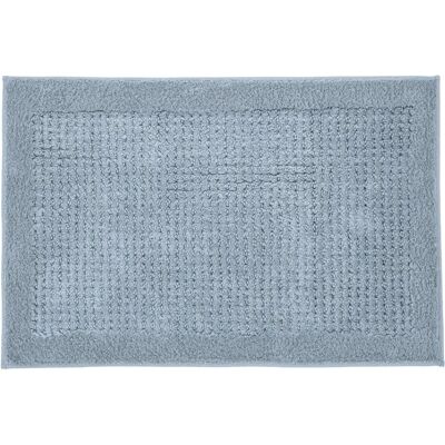Kleine Wolke Net Blau Baumwolle Rechteckige Badmatte - Badteppich Kleine Wolke Net Blau Baumwolle Rechteckige Badmatte - Badteppich