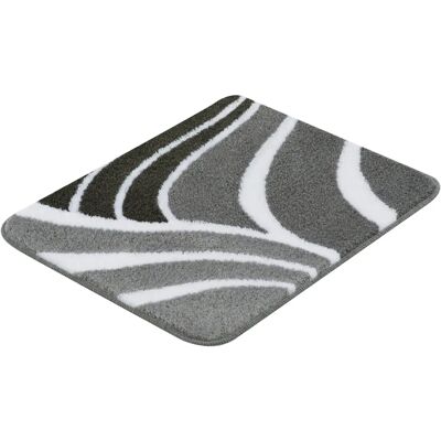 Kleine Wolke - Flame - Anthrazit - Wellen - Bath mat Kleine Wolke - Flame - Anthrazit - Wellen - Bath mat