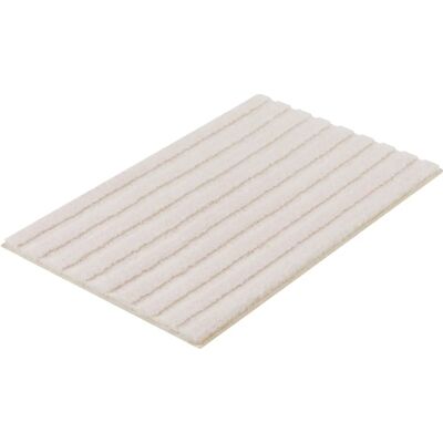 KLEINE WOLKE Cord Tapis de Bain - 60x100cm, beige, Design Relief KLEINE WOLKE Cord Tapis de Bain - 60x100cm, beige, Design Relief