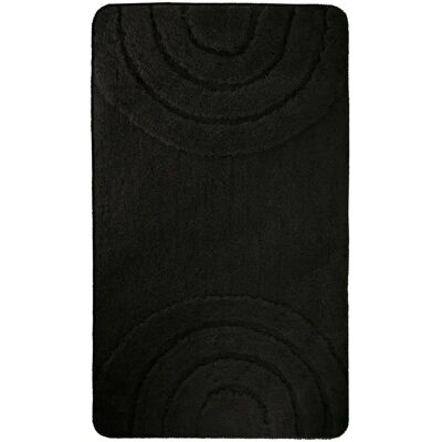 KLEINE WOLKE Bow Badteppich - Rechteckig, Schwarz, 55x65cm - Badteppich KLEINE WOLKE Bow Badteppich - Rechteckig, Schwarz, 55x65cm - Badteppich