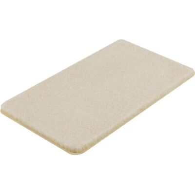 Kleine Wolke Beigefarbene Rechteckige Badmatte - Badteppich Kleine Wolke Beigefarbene Rechteckige Badmatte - Badteppich