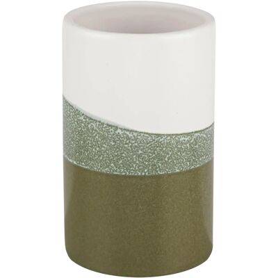 Kleine Wolke Forrest Porta spazzolino - 7,5x9,8 cm - Verde Kleine Wolke Forrest Porta spazzolino - 7,5x9,8 cm - Verde