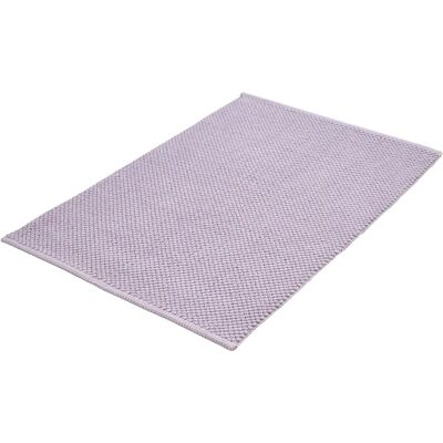 KLEINE WOLKE Punto Badteppich - Rechteckig, Baumwolle, Lavendel KLEINE WOLKE Punto Badteppich - Rechteckig, Baumwolle, Lavendel
