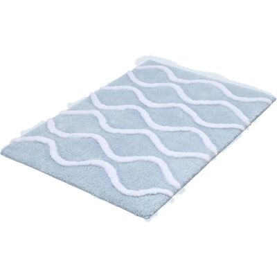 KLEINE WOLKE Piana - Modern Wellen 3D Badteppich - 70x120cm KLEINE WOLKE Piana - Modern Wellen 3D Badteppich - 70x120cm