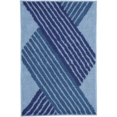 Kleine Wolke Cross - Blau - 60 x 100 cm - Polyacryl - Bath mat Kleine Wolke Cross - Blau - 60 x 100 cm - Polyacryl - Bath mat