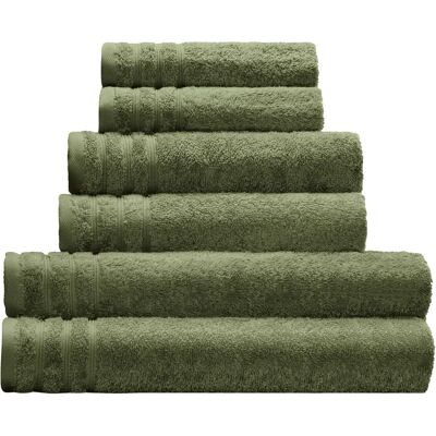 KLEINE WOLKE Royal Serviette Verte - Serviette de Bain - Publicité KLEINE WOLKE Royal Serviette Verte - Serviette de Bain - Publicité