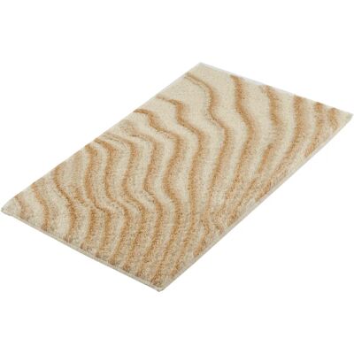 KLEINE WOLKE Terrasse Badematte - Rechteckig, Beige, 70x120 cm KLEINE WOLKE Terrasse Badematte - Rechteckig, Beige, 70x120 cm
