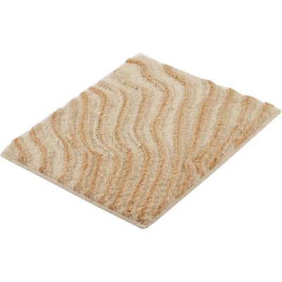 KLEINE WOLKE Terrace Badematte - Rechteckig, 55x65cm, Polyacryl, Beige KLEINE WOLKE Terrace Badematte - Rechteckig, 55x65cm, Polyacryl, Beige