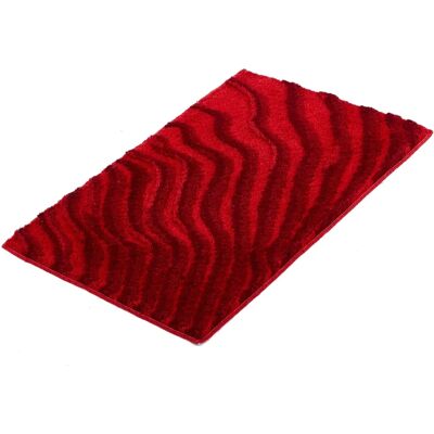 KLEINE WOLKE - Terrace - rot - Gemustert - Bath mat KLEINE WOLKE - Terrace - rot - Gemustert - Bath mat