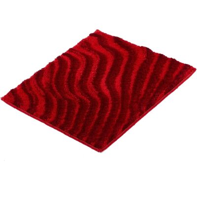 KLEINE WOLKE Terrace Badematte - Rechteckig, 55x65cm, Rubin, Polyacryl KLEINE WOLKE Terrace Badematte - Rechteckig, 55x65cm, Rubin, Polyacryl