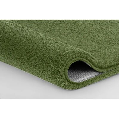 KLEINE WOLKE Meadow Waldgrün Rechteckige Badematte - Badteppich KLEINE WOLKE Meadow Waldgrün Rechteckige Badematte - Badteppich