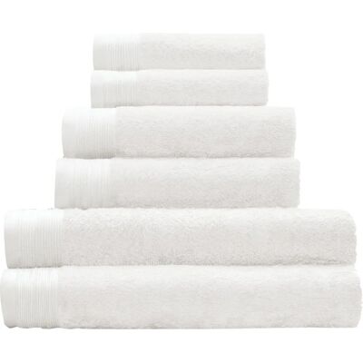 KLEINE WOLKE Bao Weiß - Handtuch 50x100cm - Towel KLEINE WOLKE Bao Weiß - Handtuch 50x100cm - Towel
