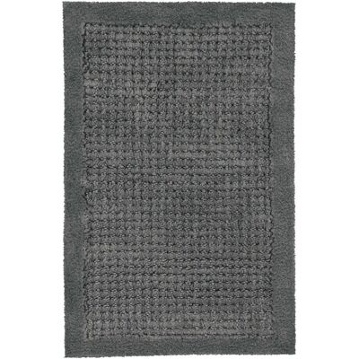 Kleine Wolke 9171905225 Badteppich - rechteckig, Baumwolle, grau, 70x120cm Kleine Wolke 9171905225 Badteppich - rechteckig, Baumwolle, grau, 70x120cm
