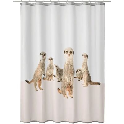Kleine Wolke Surie Beigefarbener Polyester Duschvorhang - Duschvorhang Kleine Wolke Surie Beigefarbener Polyester Duschvorhang - Duschvorhang