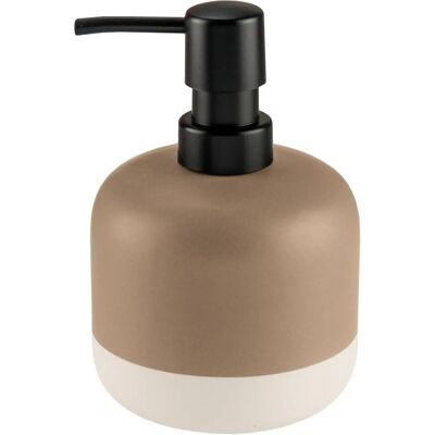 Kleine Wolke Lunella Taupe Distributeur de savon - Accessoire salle de bain - Publicité Kleine Wolke Lunella Taupe Distributeur de savon - Accessoire salle de bain - Publicité