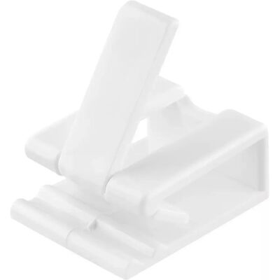 Kleine Wolke Modelo: Clips para cortina de ducha - Blanco - Accesorios Kleine Wolke Modelo: Clips para cortina de ducha - Blanco - Accesorios