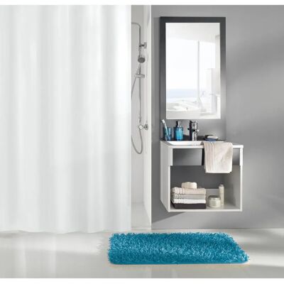 KLEINE WOLKE Caravelle White Shower Curtain - Shower Curtain KLEINE WOLKE Caravelle White Shower Curtain - Shower Curtain