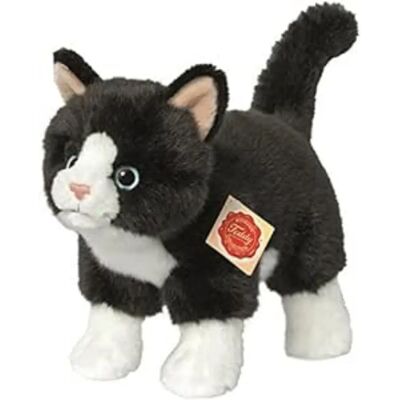 Teddy Hermann Schwarz/Weiß Katze - 20 cm Plüschtier Teddy Hermann Schwarz/Weiß Katze - 20 cm Plüschtier