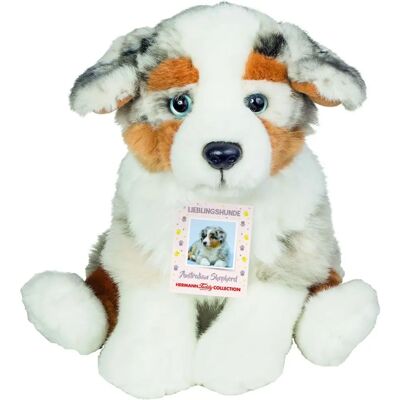 Teddy Hermann Australischer Schäferhund Welpe Grau/Weiß - Plüschtier Teddy Hermann Australischer Schäferhund Welpe Grau/Weiß - Plüschtier
