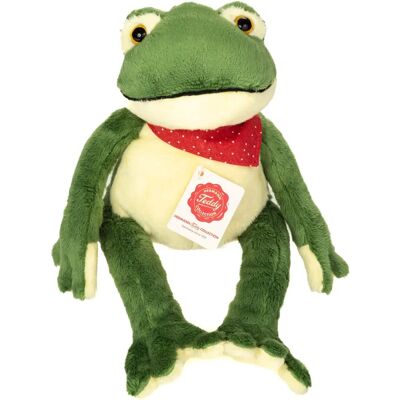 Teddy Hermann Frosch Plüschtier - 28cm, Flexibel Teddy Hermann Frosch Plüschtier - 28cm, Flexibel