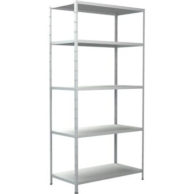 SCHULTE REGALWELT Steckregal - 2000x1000x500 mm - Weiß Metallregal SCHULTE REGALWELT Steckregal - 2000x1000x500 mm - Weiß Metallregal