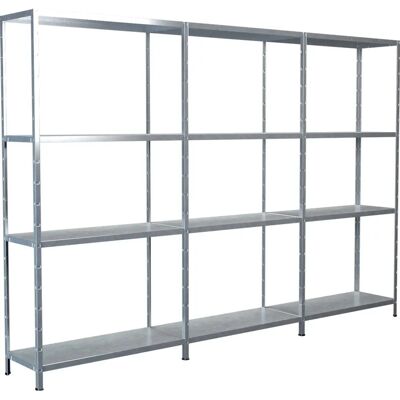 Schulte Regalsystem - Stahl, 1800x2600x350 mm - 12 Böden Schulte Regalsystem - Stahl, 1800x2600x350 mm - 12 Böden