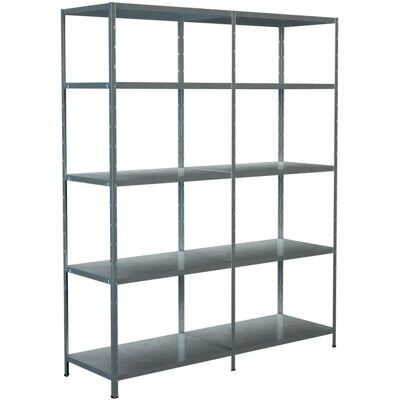 SCHULTE REGALWELT Stahlregal - 2000x1600x500 mm - 10 Böden SCHULTE REGALWELT Stahlregal - 2000x1600x500 mm - 10 Böden