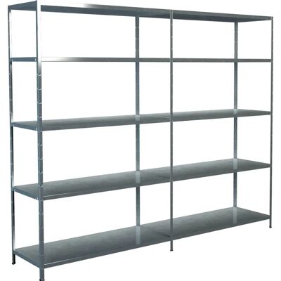 Schulte Regalwelt Verzinktes Regalsystem 240x200x50cm Schulte Regalwelt Verzinktes Regalsystem 240x200x50cm