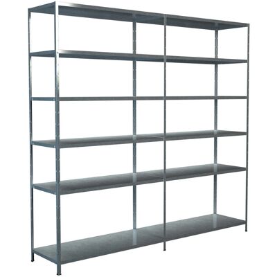 SCHULTE REGALWELT Stahlregal - 12 Böden - 240x230x50cm SCHULTE REGALWELT Stahlregal - 12 Böden - 240x230x50cm