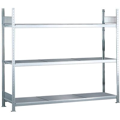 SCHULTE Stahlregal - Große Öffnung, 2000x2500x600mm SCHULTE Stahlregal - Große Öffnung, 2000x2500x600mm