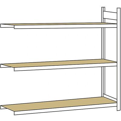 Estantería ancha Schulte - 2000mm x 2500mm x 600mm Estantería ancha Schulte - 2000mm x 2500mm x 600mm