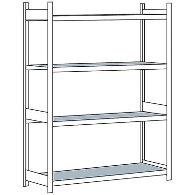 SCHULTE Stahlregal - Große Kapazität, Stahlböden - Regalsystem SCHULTE Stahlregal - Große Kapazität, Stahlböden - Regalsystem