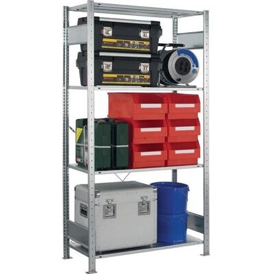 Schulte Lagertechnik - Étagère encastrable MULTIplus150 avec croisillon - 200x100x50 cm - Publicité Schulte Lagertechnik - Étagère encastrable MULTIplus150 avec croisillon - 200x100x50 cm - Publicité