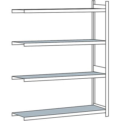 SCHULTE Stahlregal - Erweiterbar, 2500mm Höhe SCHULTE Stahlregal - Erweiterbar, 2500mm Höhe