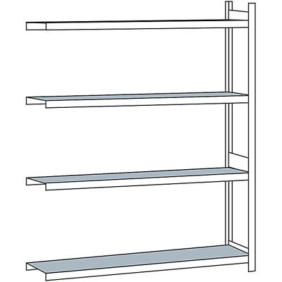 Estantería de Acero SCHULTE - Estantes Ajustables - 225x40x250cm Estantería de Acero SCHULTE - Estantes Ajustables - 225x40x250cm