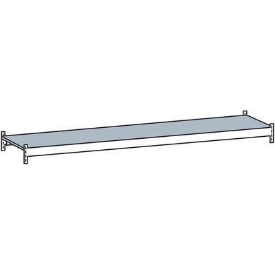 SCHULTE Stahlregal mit Paneel - 2500mm x 400mm - Regal SCHULTE Stahlregal mit Paneel - 2500mm x 400mm - Regal