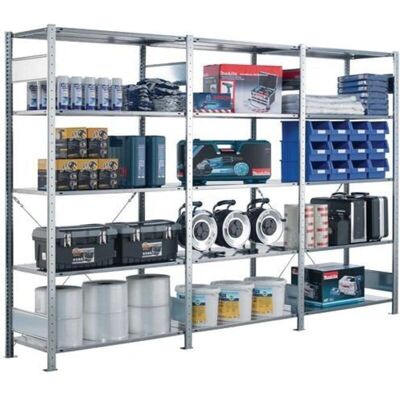 Schulte Modell GR150kg Verzinktes Fachbodenregal - Lager & Organisation Schulte Modell GR150kg Verzinktes Fachbodenregal - Lager & Organisation