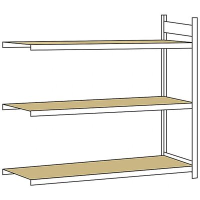 SCHULTE Große Regal mit Spanplatten - Regaleinheit SCHULTE Große Regal mit Spanplatten - Regaleinheit