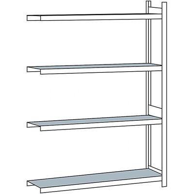 SCHULTE Stahlsregal - 2500mm Hoch, 1500mm Breit, 400mm Tief SCHULTE Stahlsregal - 2500mm Hoch, 1500mm Breit, 400mm Tief