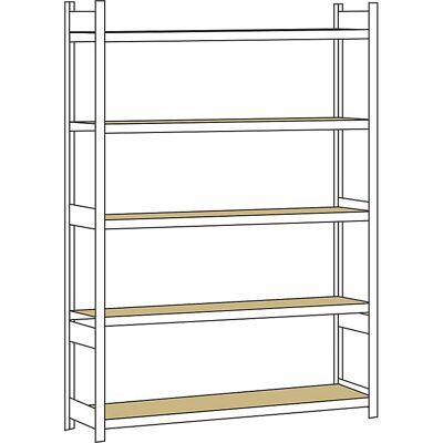 Estantería Grande Schulte - Ajustable, Capacidad 400kg Estantería Grande Schulte - Ajustable, Capacidad 400kg