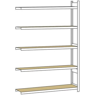 SCHULTE Estantería grande con tableros de aglomerado - Estantería ampliable SCHULTE Estantería grande con tableros de aglomerado - Estantería ampliable