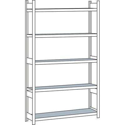 Estantería SCHULTE - Estantes de acero ajustables - 300 cm Estantería SCHULTE - Estantes de acero ajustables - 300 cm