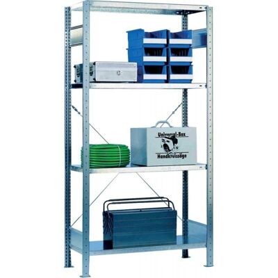 Schulte Lagertechnik - Estantería de Acero Pesada - 2000x1000x600mm Schulte Lagertechnik - Estantería de Acero Pesada - 2000x1000x600mm